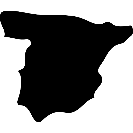 mapa españa icono